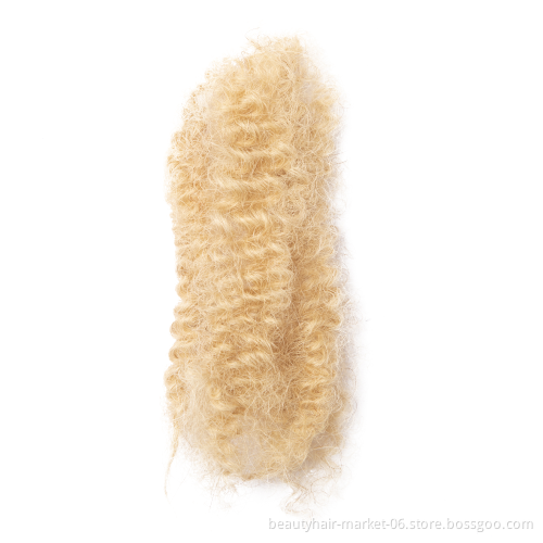 BLT blonde human afro kinky bulk hair#613 afro bulk human hair kinky twist afro kinky bulk human hair